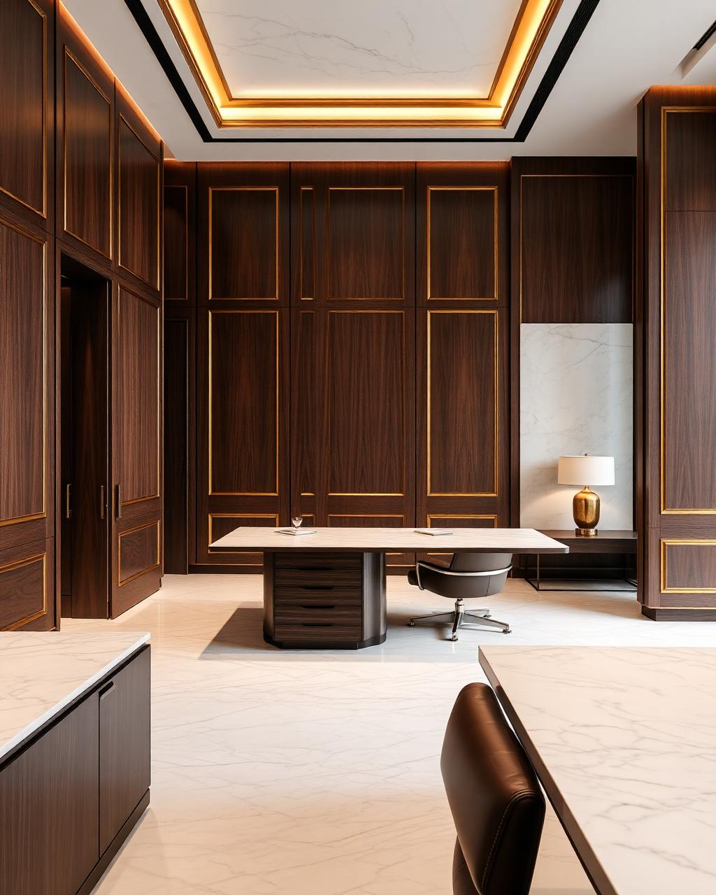 Interior de escritório premium